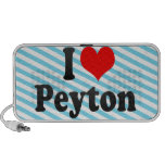 I Liebe Peyton lautsprecher
