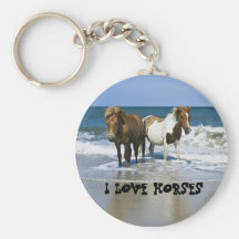 I LIEBE-PFERDE KEYCHAIN SCHLÜSSELBÄNDER