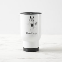 I Liebe-Pferdebecher Tee Tassen
