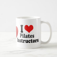 I Liebe Pilates Lehrer Kaffeetassen