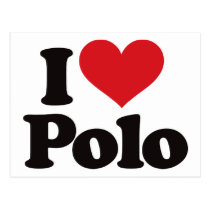 I Liebe-Polo postkarten