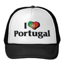 I Liebe-Portugal-Flagge Baseball Cap