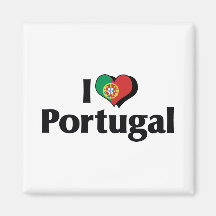 I Liebe-Portugal-Flagge Magnete