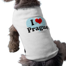 I Liebe Prag, Tschechische Republik Haustier Tshirt