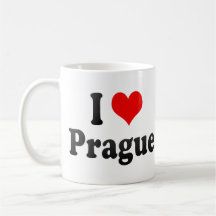I Liebe Prag, Tschechische Republik Kaffeetassen