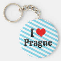 I Liebe Prag, Tschechische Republik Schlüsselbänder