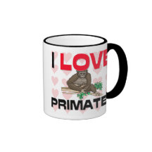 I Liebe-Primate Kaffeehaferl