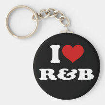 I Liebe R&B Schlüsselbänder