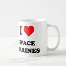 I Liebe-Raum-Marinesoldaten Kaffee Haferl