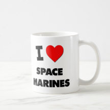 I Liebe-Raum-Marinesoldaten Teetasse