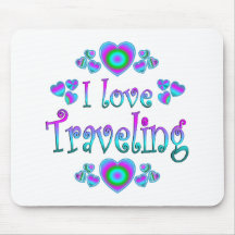 I Liebe-Reisen Mousepads