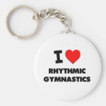 I Liebe-rhythmische Gymnastik Schlüsselbänder