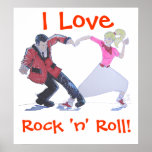 I Liebe-Rock-and-Roll Poster