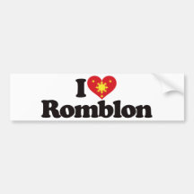 I Liebe Romblon Autosticker