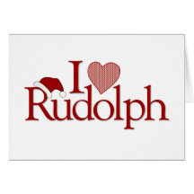 I Liebe Rudolph Karten