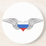I Liebe Russland - Flügel Untersatz