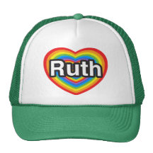 I Liebe Ruth. Liebe I Sie Ruth. Herz Retrokult Cap