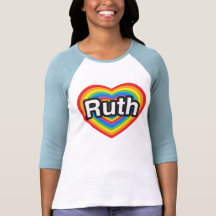 I Liebe Ruth. Liebe I Sie Ruth. Herz Tshirt