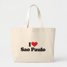 I Liebe Sao-Paulo Einkaufstasche