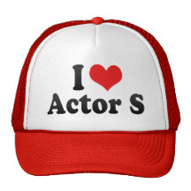 I Liebe-Schauspieler S Mütze