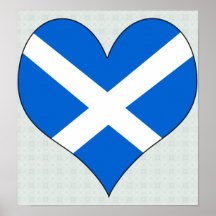 I Liebe Schottland Plakate