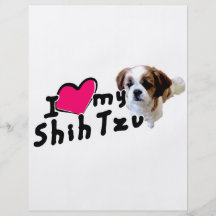 I Liebe Shih Tzus! Flyer