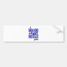 I LIEBE Sie Autosticker