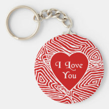 I Liebe Sie Herz Keychain Schlüsselanhänger