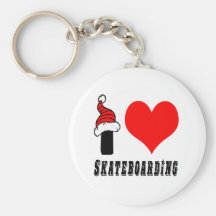I Liebe-Skateboarding Entwurf Schlüsselbänder