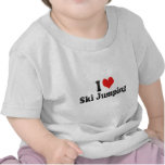 I Liebe-Ski-Springen T-shirts