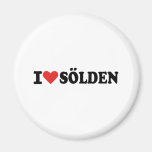 I Liebe Sölden Kühlschrankmagnete