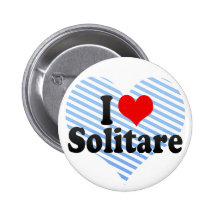 I Liebe Solitare Anstecknadelbutton
