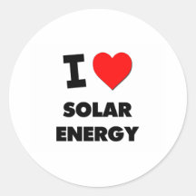 I Liebe-Sonnenenergie Sticker