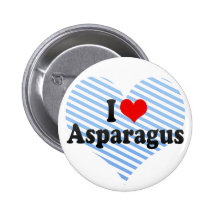 I Liebe-Spargel Buttons