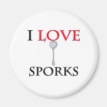 I Liebe Sporks Magnete