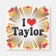I Liebe Taylor Magnets