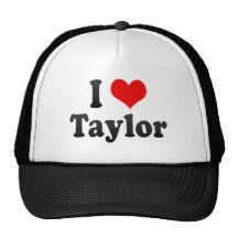 I Liebe Taylor, Vereinigte Staaten Baseballkappen