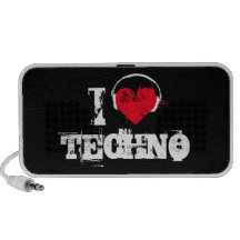 I Liebe Techno Mini Speaker