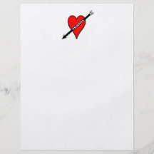 I Liebe-Tennis-Herz Flyerdesign