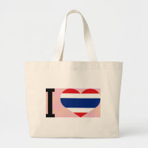 I Liebe Thailand Einkaufstasche