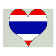 I Liebe Thailand Postkarten