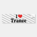 I Liebe-Trance Autosticker