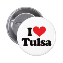 I Liebe Tulsa buttons