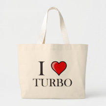 I Liebe Turbo Einkaufstasche