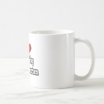 I Liebe-unterrichtender Kindergarten Kaffee Haferl