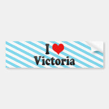 I Liebe Victoria, Kanada Auto Sticker