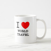 I Liebe-Weltreise Kaffeehaferl