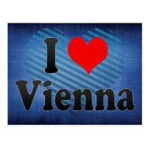 I Liebe Wien, Österreich Postkarten