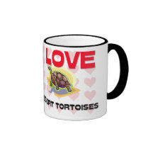 I Liebe-Wüstenschildkröten Kaffee Tassen
