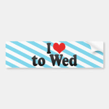 I Liebe zu Mittwoch Autosticker